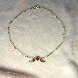 Winged Heart Necklace!